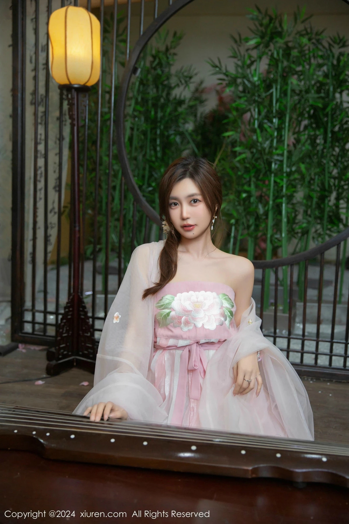 女神绮里嘉ula私房性感轻透古风薄纱服饰秀曼妙身姿撩人诱惑写真80P-第1章-图片2