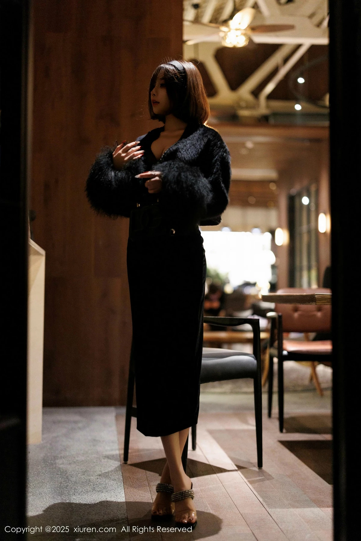 女神徐莉芝Booty性感黑色连衣裙+情趣内衣秀曼妙身姿诱惑写真85P-第1章-图片2