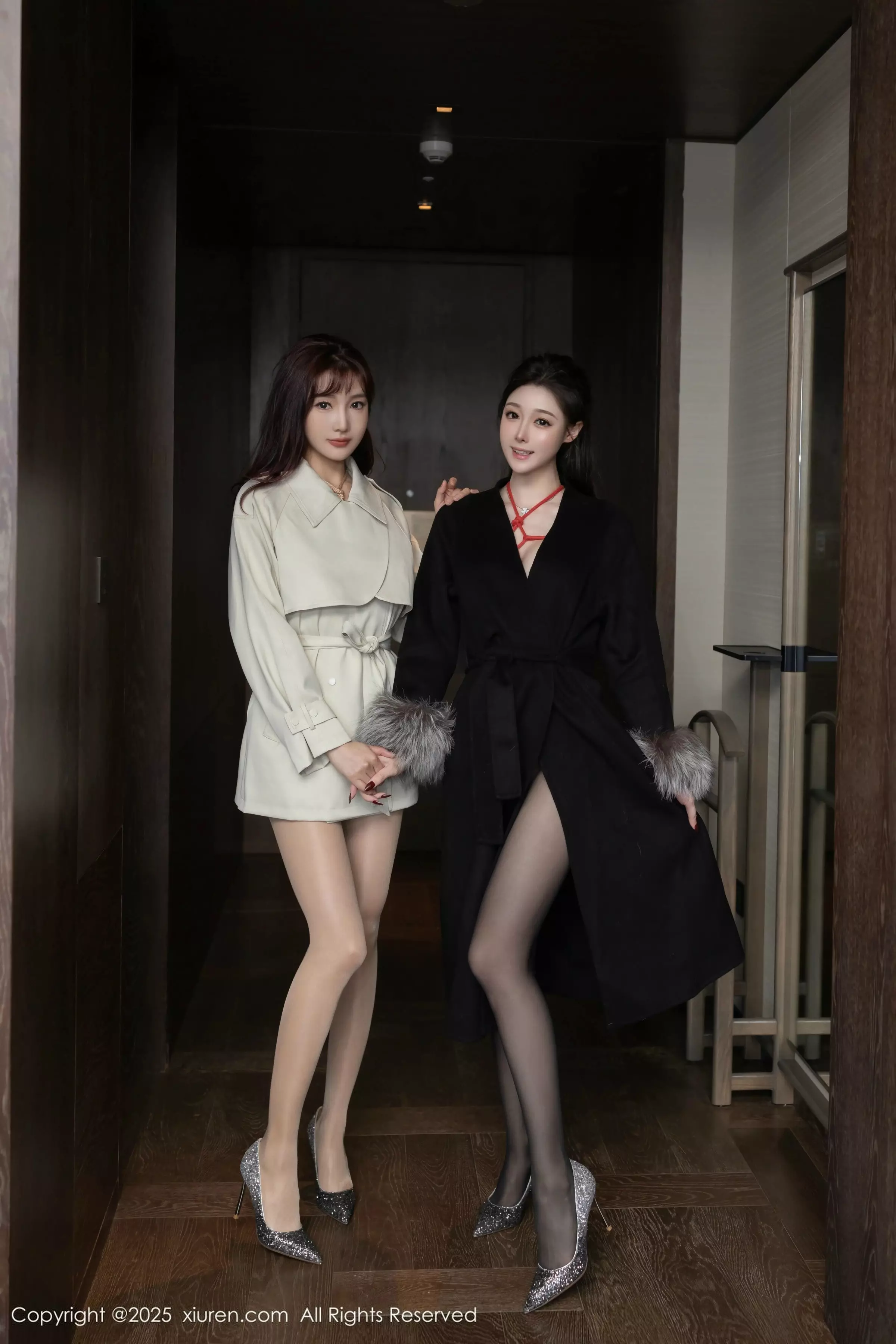 模特合集陆萱萱＆小逗逗绳艺捆绑情趣内衣秀惹火身材诱惑写真80P-第1章-图片3