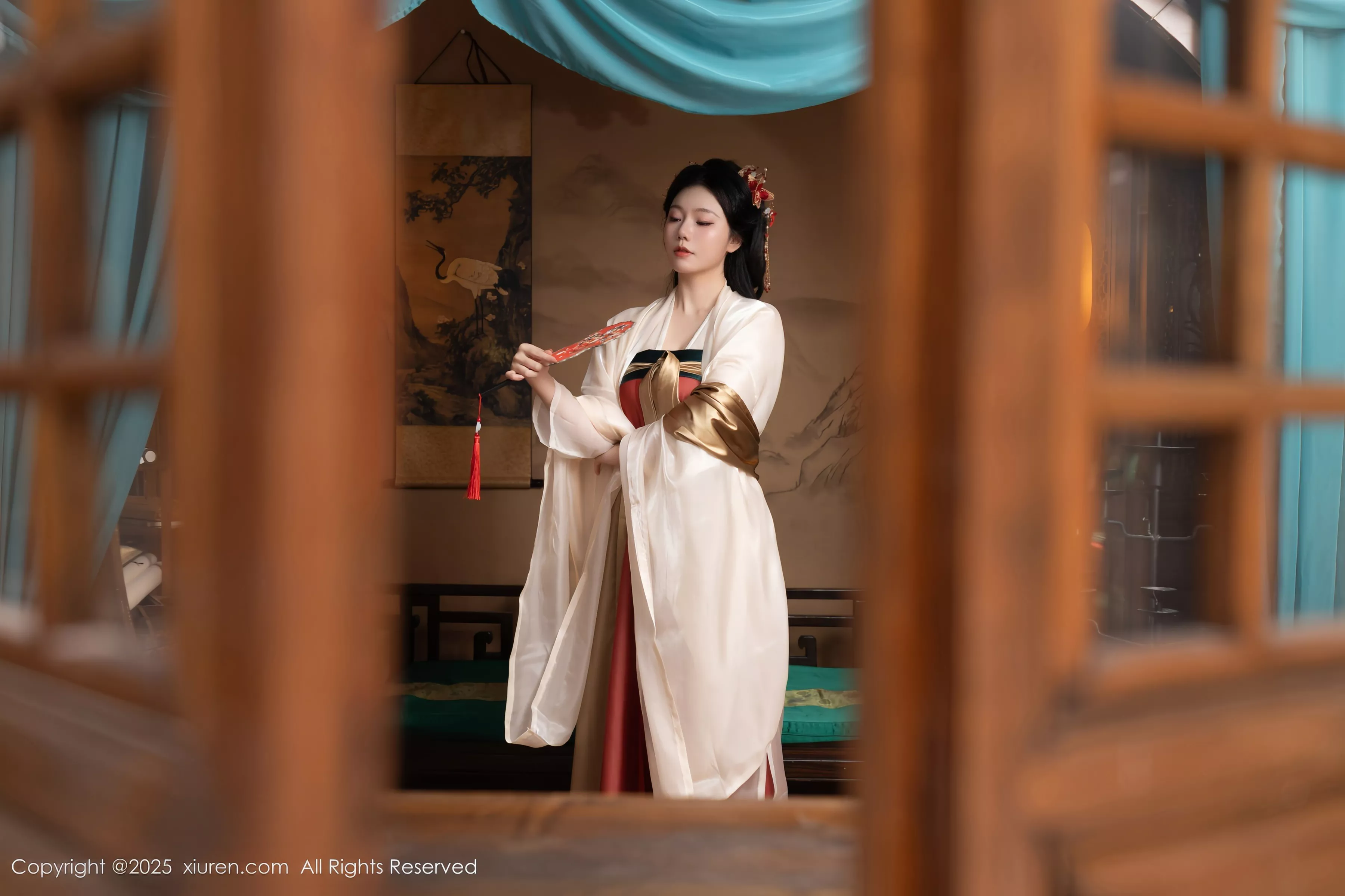 模特合集女神陆萱萱＆安然anran激情互动薄纱古装撩人诱惑写真80P-第1章-图片2