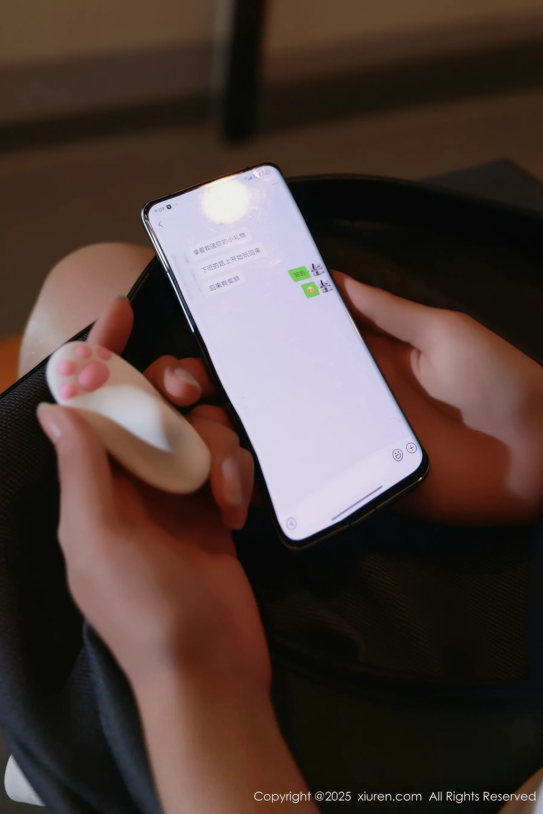 模特南乔性感OL服饰露黑色内衣配超薄肉丝秀完美身材诱惑写真86P-第1章-图片4